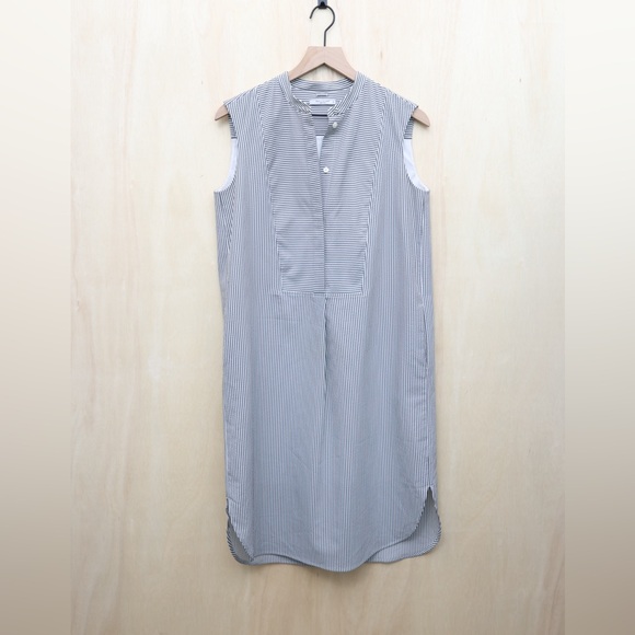 M.M. Lafleur Striped Shift Dress Small - Picture 2 of 4